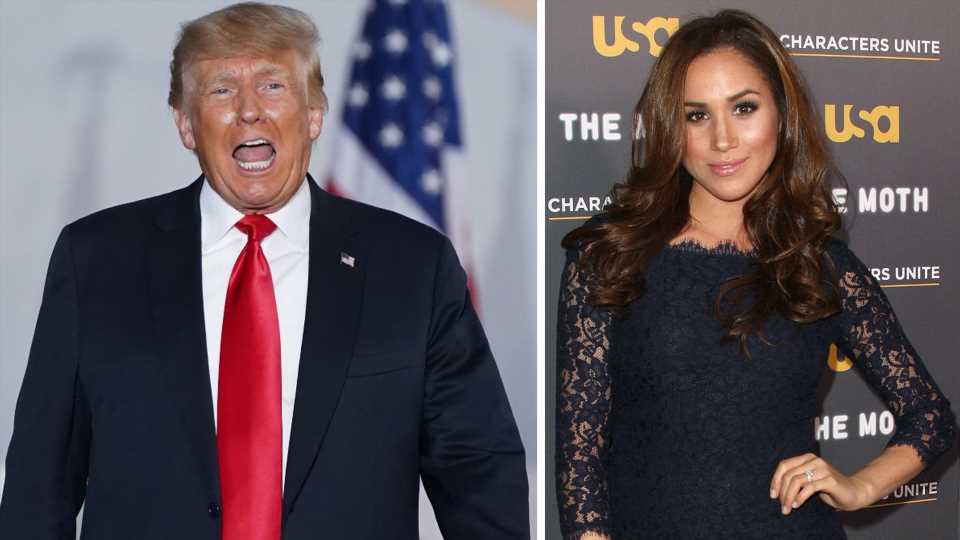 Donald Trump fordert Herzogin Meghan zur Debatte heraus