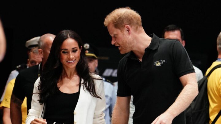 Foto? Nein danke! Hier überlässt Herzogin Meghan ihrem Mann das Rampenlicht