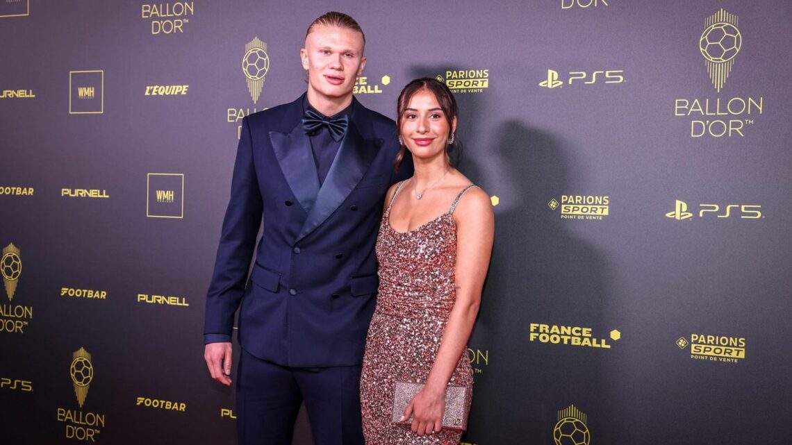 Erster Red Carpet Auftritt! Erling Haaland mit Freundin beim Ballon D'Or