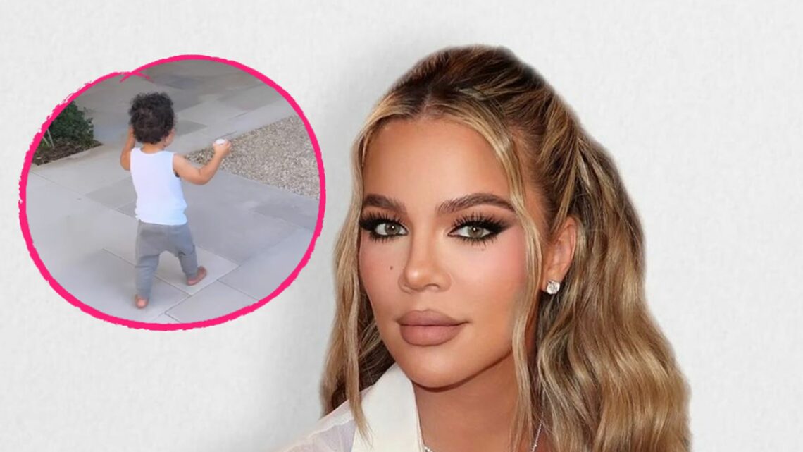 Zuckersüß! Khloé Kardashians Sohn Tatum macht erste Schritte