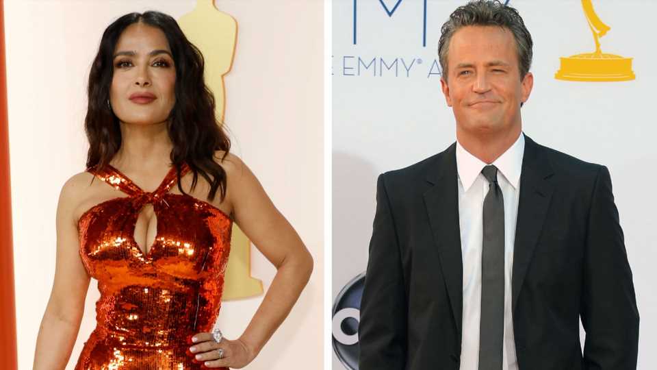 "Besondere Verbindung": Salma Hayek trauert um Matthew Perry