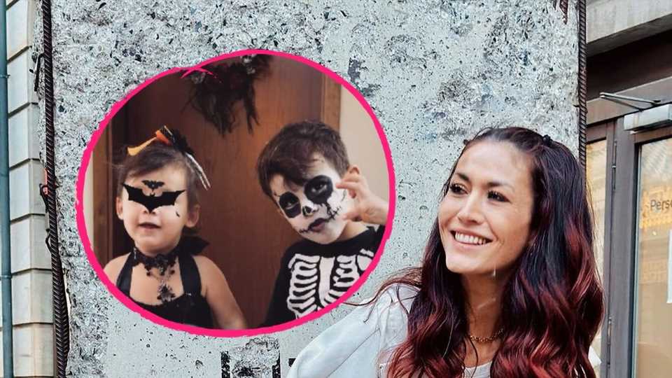 Fiona Erdmann teilt süßes Halloween-Bild ihrer beiden Kinder