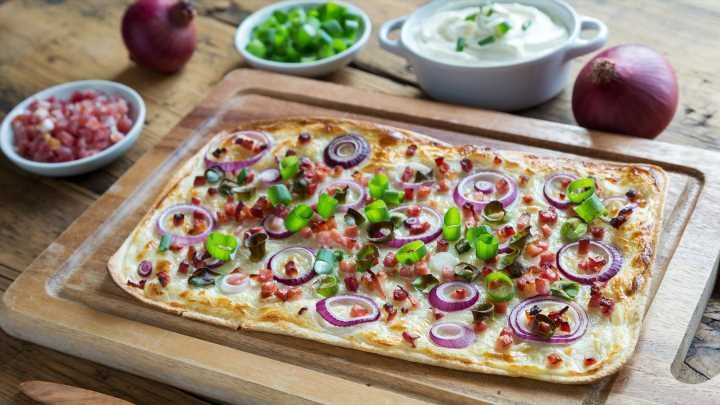 Genießer-Flammkuchen: Das beliebteste Rezept auf Chefkoch – laut über 2000 Bewertungen