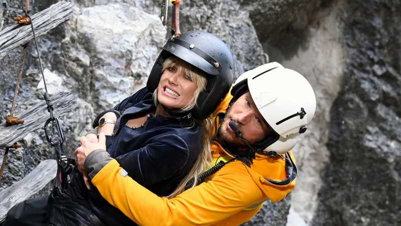 Heidi Klum & "Bergretter" Sebastian Ströbel: Eng umschlungen im TV! Darauf können sich die Fans freuen | InTouch