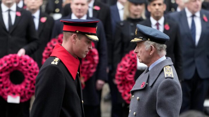 Remembrance Sunday: Wichtiges Mitglied der Royal Family hat bei Kranzniederlegung gefehlt