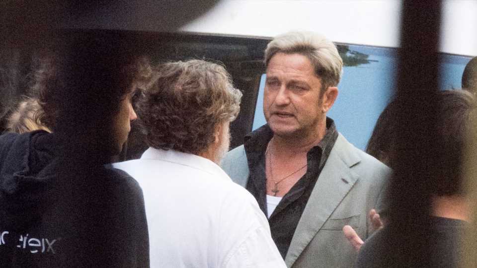 Am Filmset: Gerard Butler überrascht mit neuer Haarpracht!